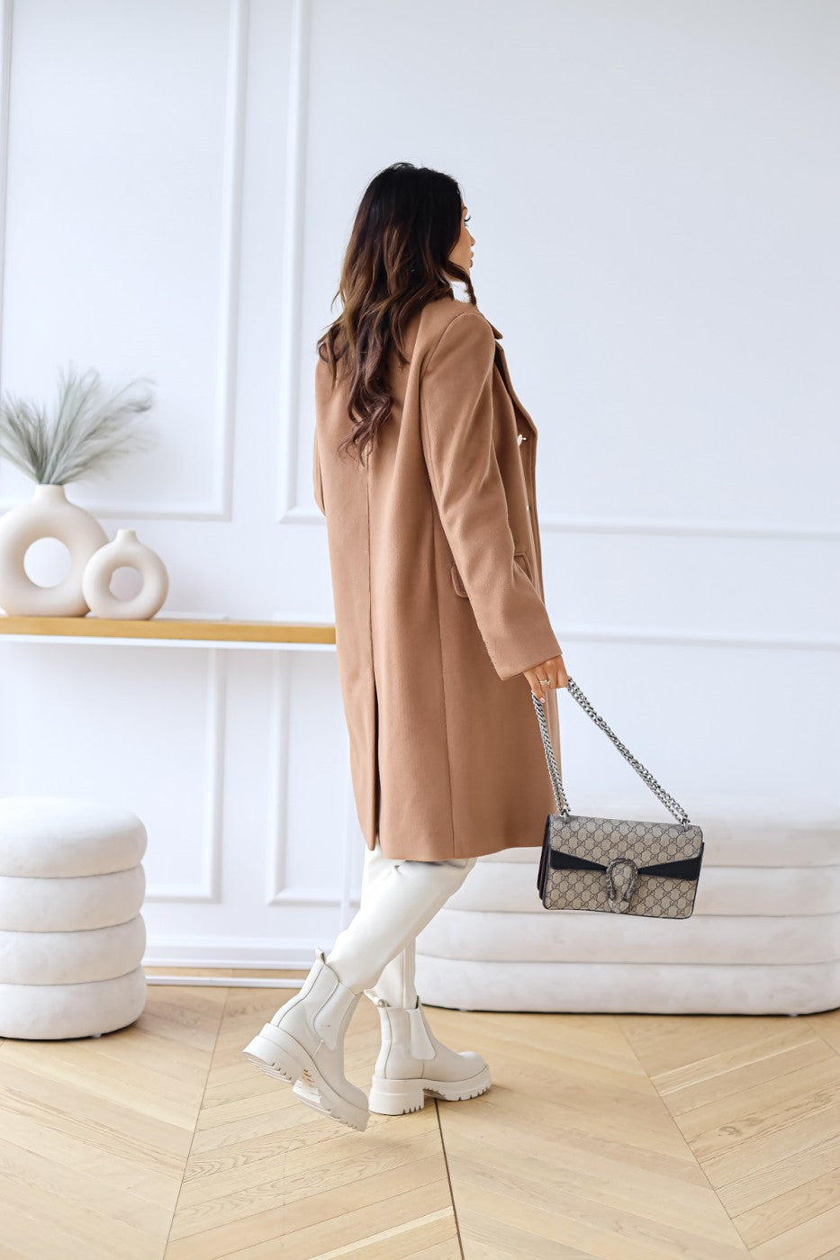 Casaco Elegante Duplo para Mulheres
