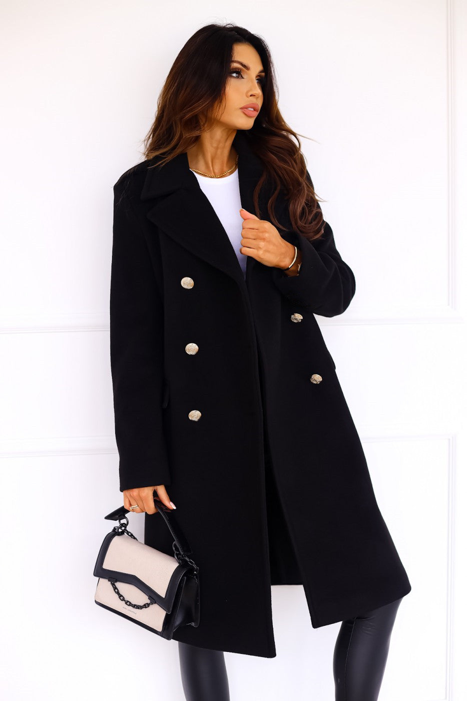 Casaco Elegante Duplo para Mulheres