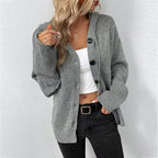 Cardigan Hoodie Feminino em Cor Clássica – Máximo Conforto
