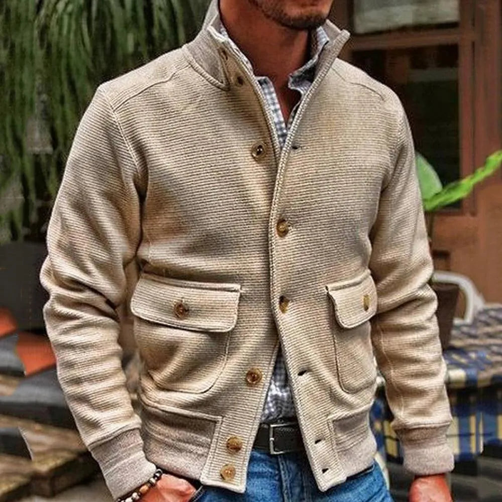 PIM - Confortável Casaco Masculino para o Outono