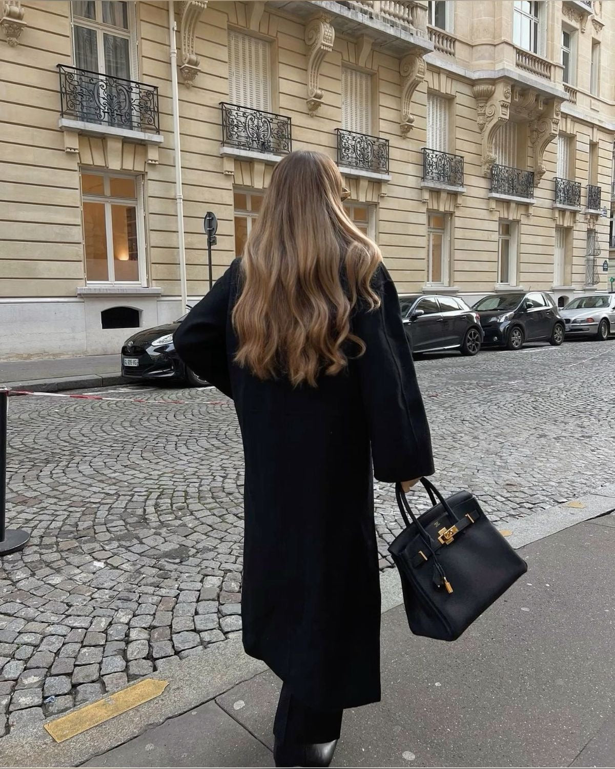 Elegante Casaco Longo de Lã | Saphira