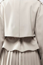 Elegante Casaco Longo