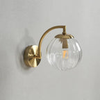 Applique de Parede Luxuoso em Vidro - CrystalGlow