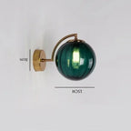 Applique de Parede Luxuoso em Vidro - CrystalGlow