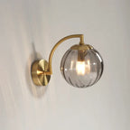 Applique de Parede Luxuoso em Vidro - CrystalGlow