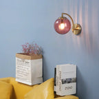 Applique de Parede Luxuoso em Vidro - CrystalGlow