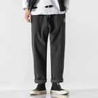 Mylona | Estilosas Calças de Jogging Masculinas | Corte Largura