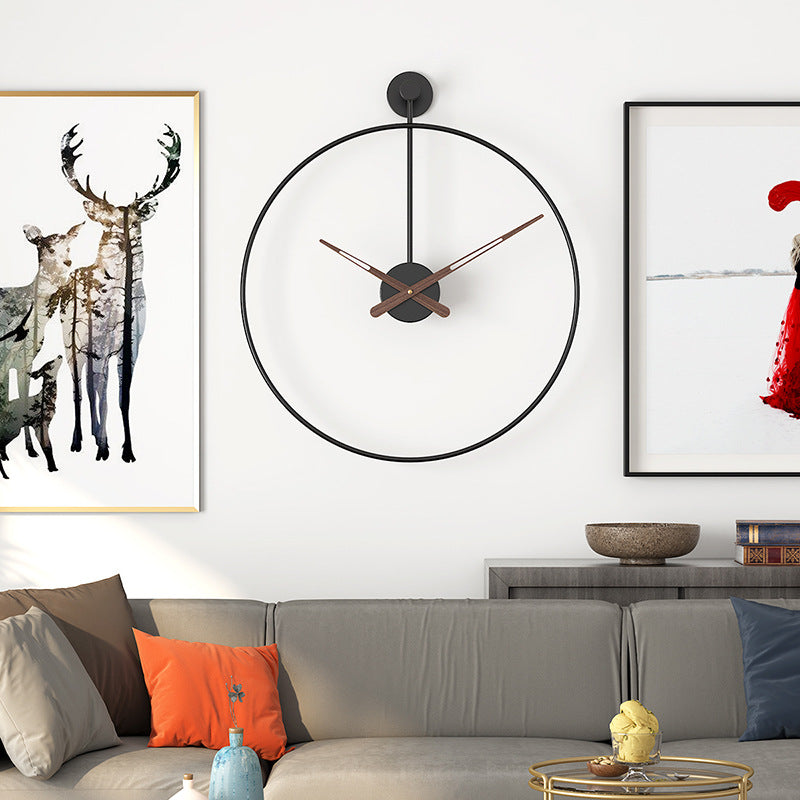 Relógio de Parede Minimalista 50 cm - Estilo Moderno