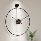Relógio de Parede Minimalista 50 cm - Estilo Moderno