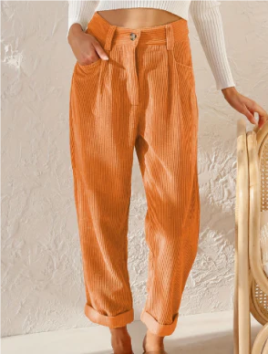Bellarose | Elegantes Calças de Corda Femininas