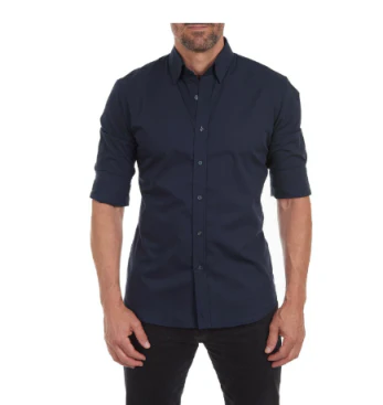 Dominic | Camisa Masculina com Ajuste Zip