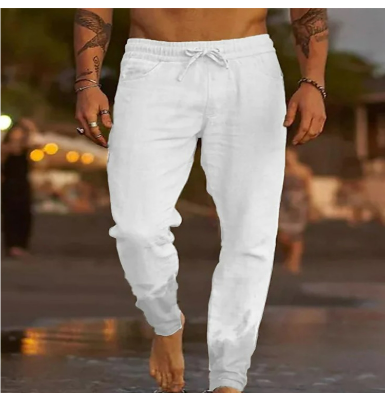 Calças Casuais Masculinas com Corda | Super Confortáveis