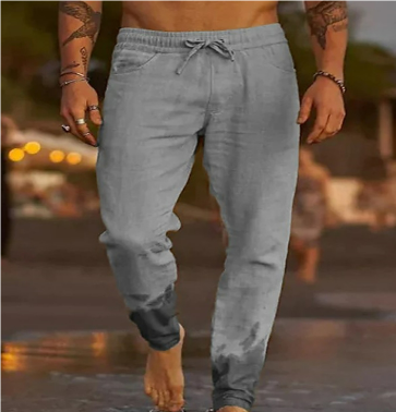 Calças Casuais Masculinas com Corda | Super Confortáveis