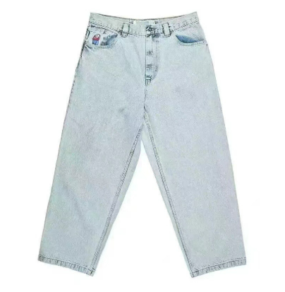 Calças Jeans Masculinas Baggy | Corte Largura