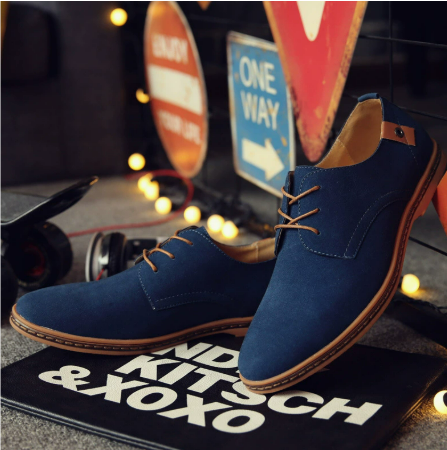 Clássicos Sapatos de Atar Masculinos | Conforto Garantido