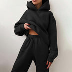 Conjunto de Moletom Feminino – Toque Confortável e Suave