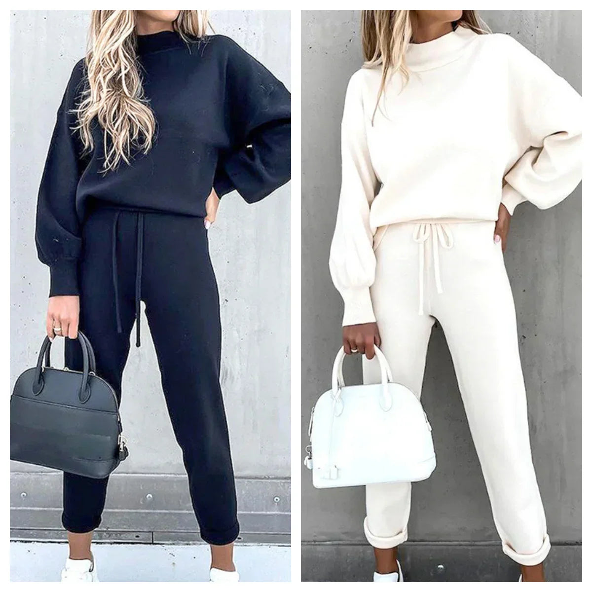 Iris | Conjunto Confortável de Pullover e Calças