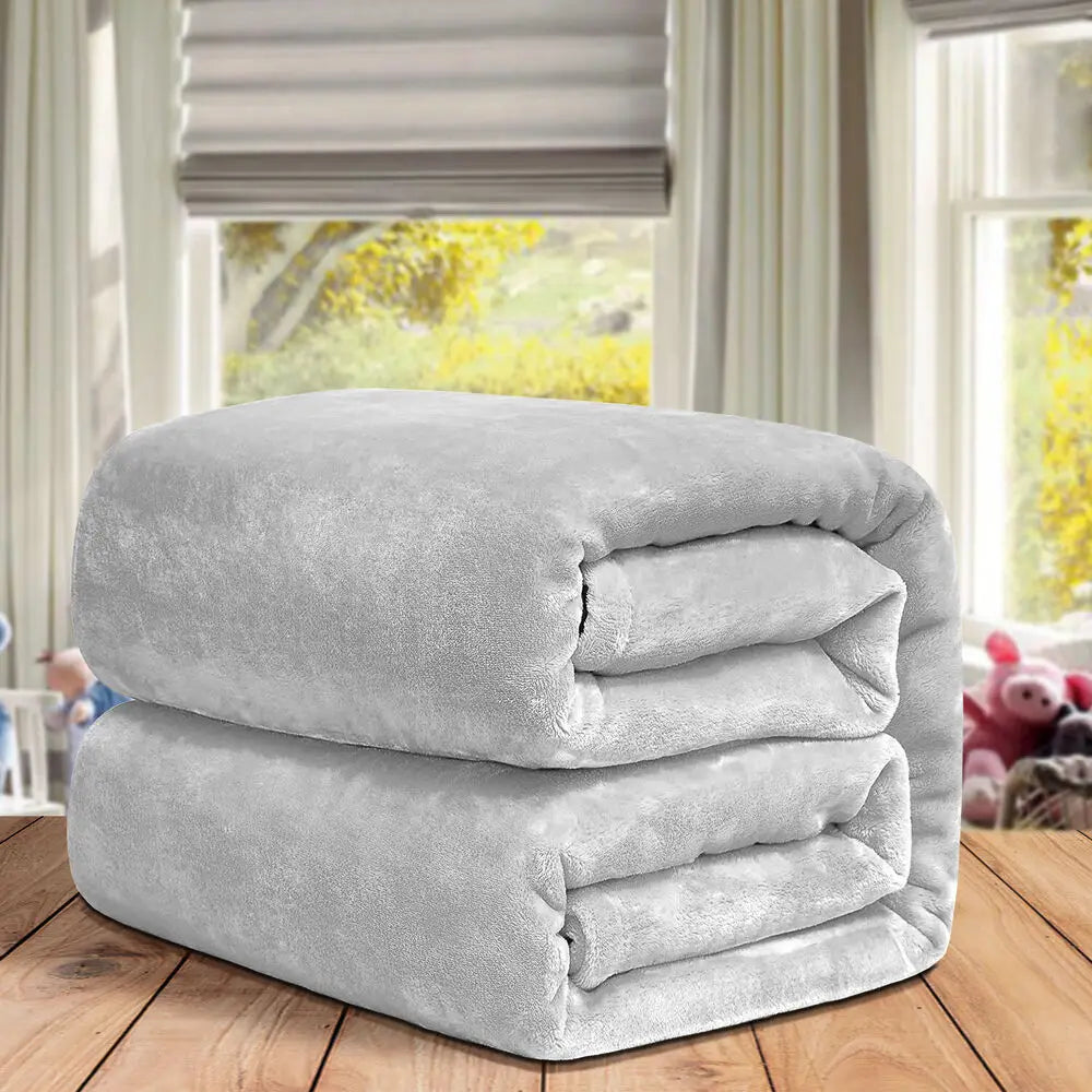 Manta de Fleece Macia para Noites Aconchegantes