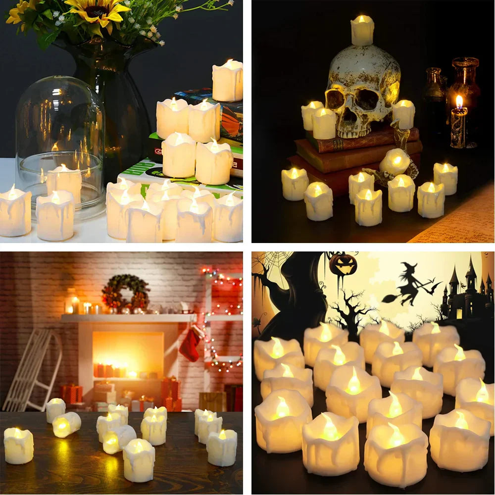 Iluminação Ambiance com Chama Realista