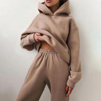 Conjunto de Moletom Feminino – Toque Confortável e Suave