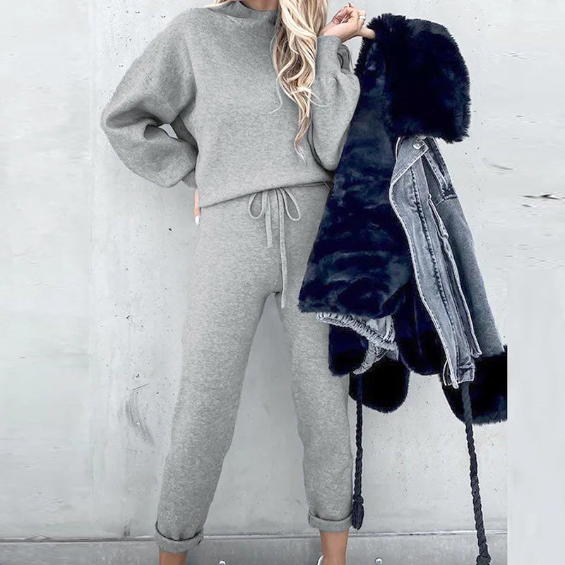 Iris | Conjunto Confortável de Pullover e Calças