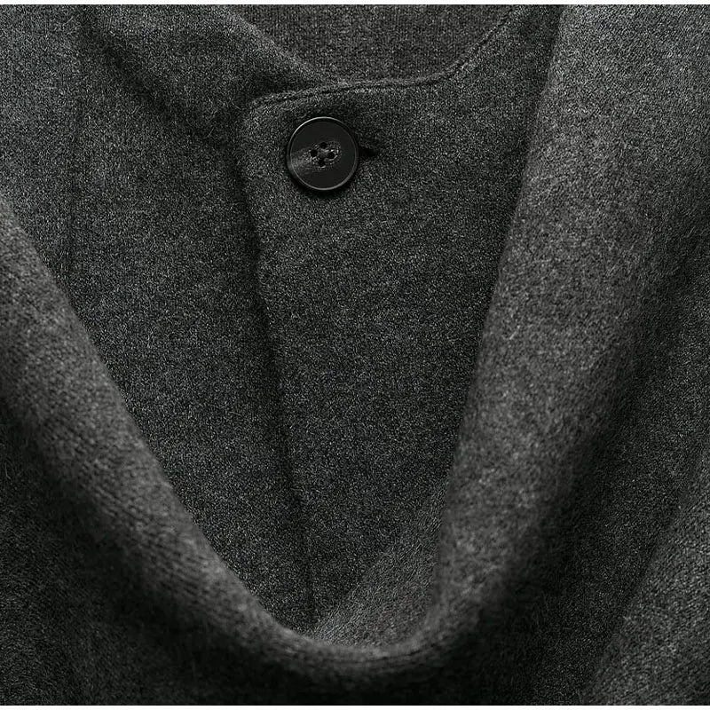 Casaco Oversized de Lã Elara - Luxo e Conforto