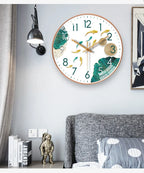 Relógio de Parede Sofisticado e Contemporâneo para Quarto