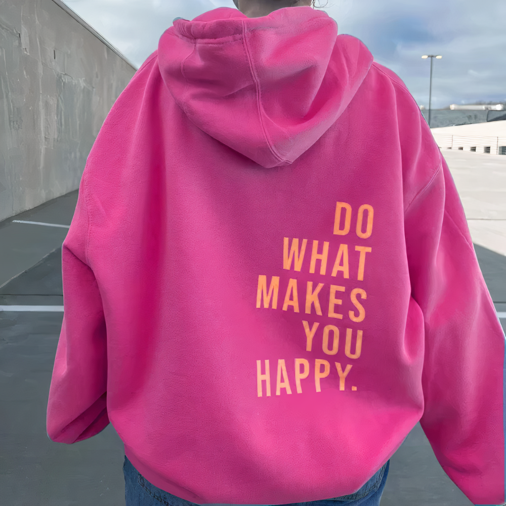 Nikita - Hoodie Oversized com Mensagem Inspiradora