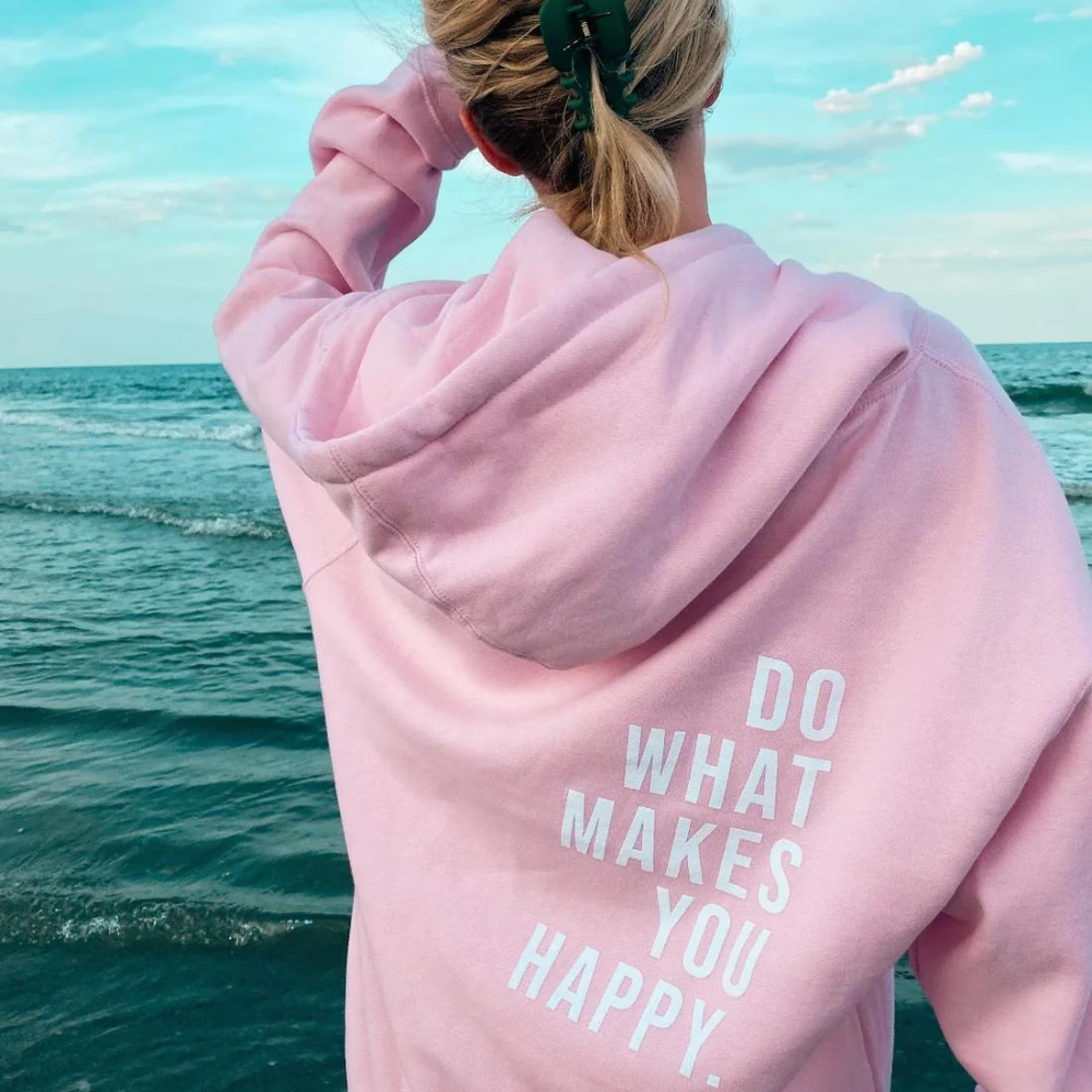 Nikita - Hoodie Oversized com Mensagem Inspiradora