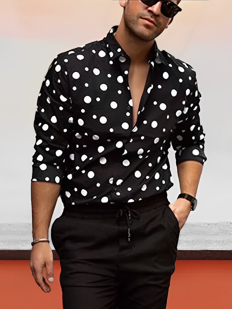 Malte | Camisa Masculina com Estampa de Poás