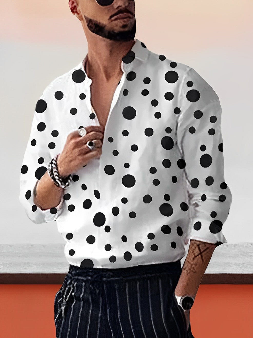 Malte | Camisa Masculina com Estampa de Poás