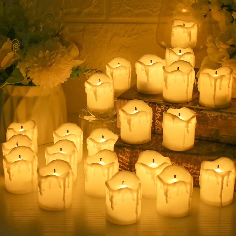 Iluminação Ambiance com Chama Realista