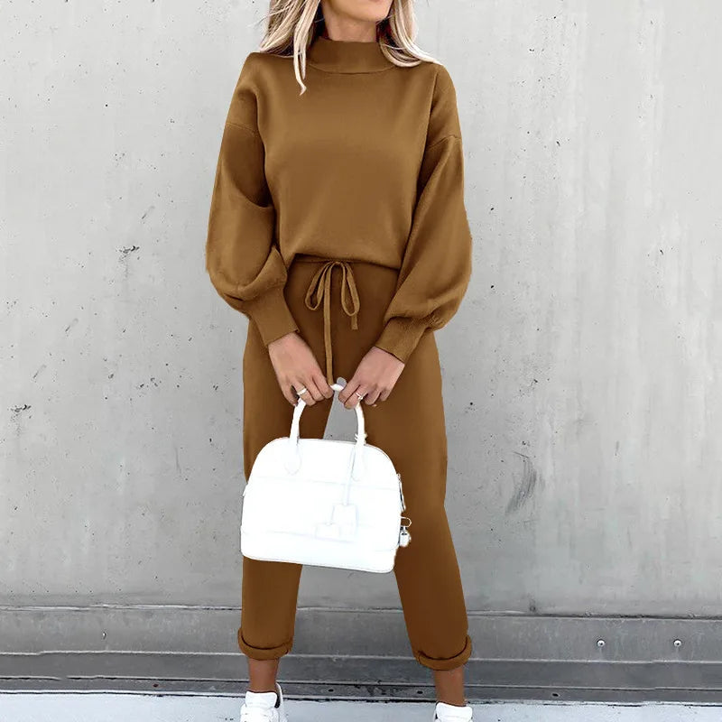 Iris | Conjunto Confortável de Pullover e Calças