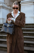 Trench Coat de Camurça Premium Valeria