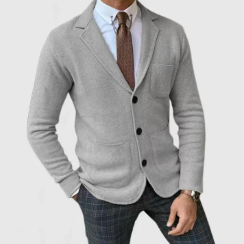 JARI - Casaco Masculino com Fecho de Botões