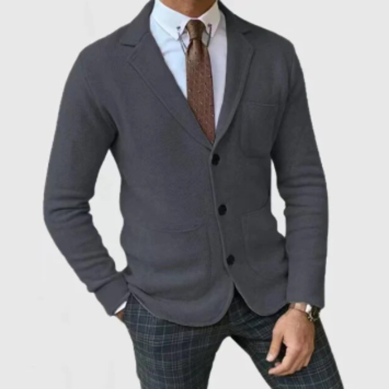 JARI - Casaco Masculino com Fecho de Botões