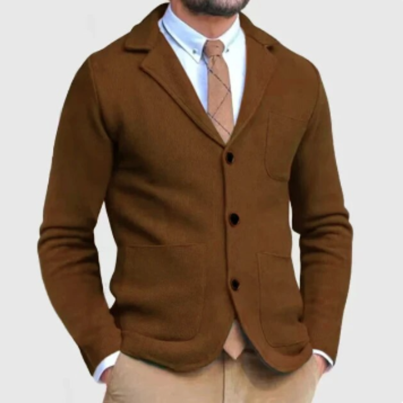 JARI - Casaco Masculino com Fecho de Botões