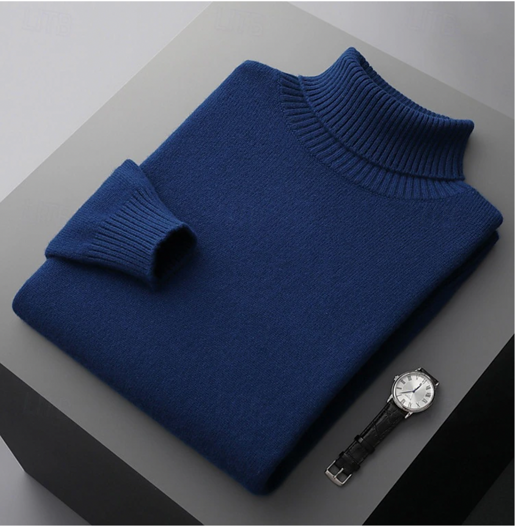 SELO | Suéter de Gola Alta Masculino