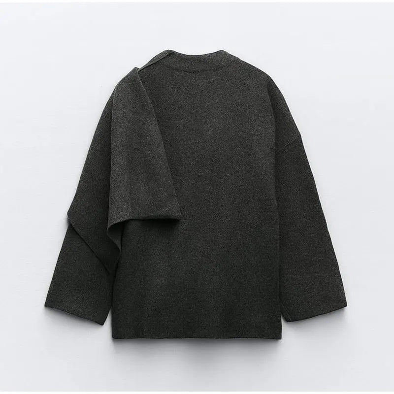 Casaco Oversized de Lã Elara - Luxo e Conforto