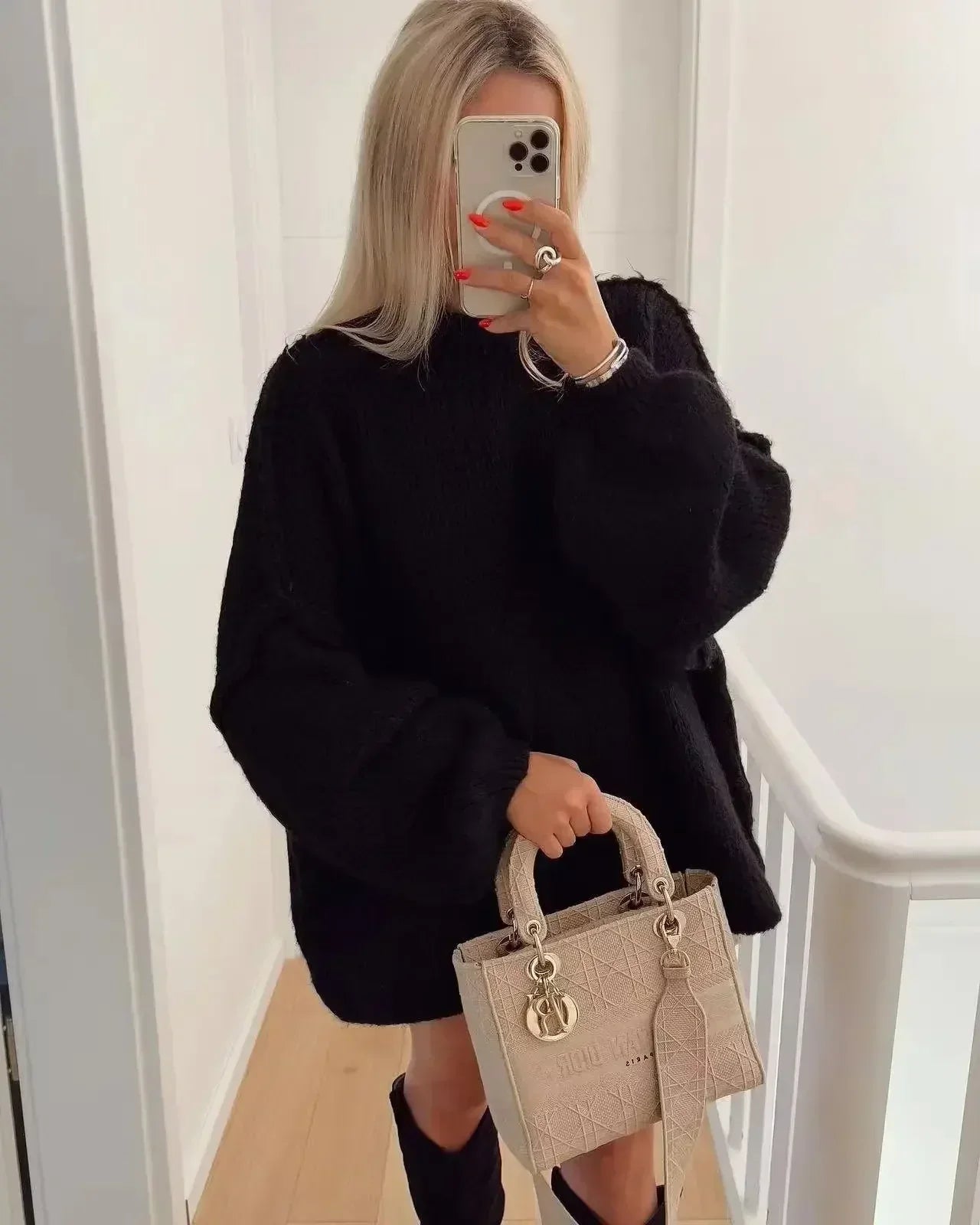 Suéter Oversized Confortável para Mulheres - Ideal para o Inverno