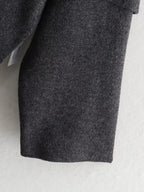 Casaco Oversized de Lã Elara - Luxo e Conforto