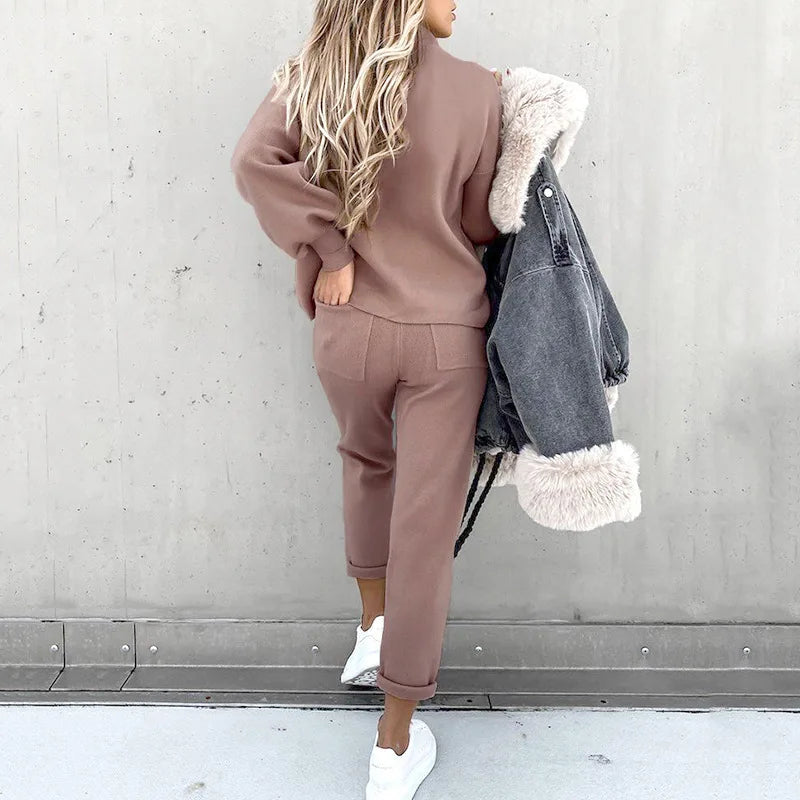 Iris | Conjunto Confortável de Pullover e Calças