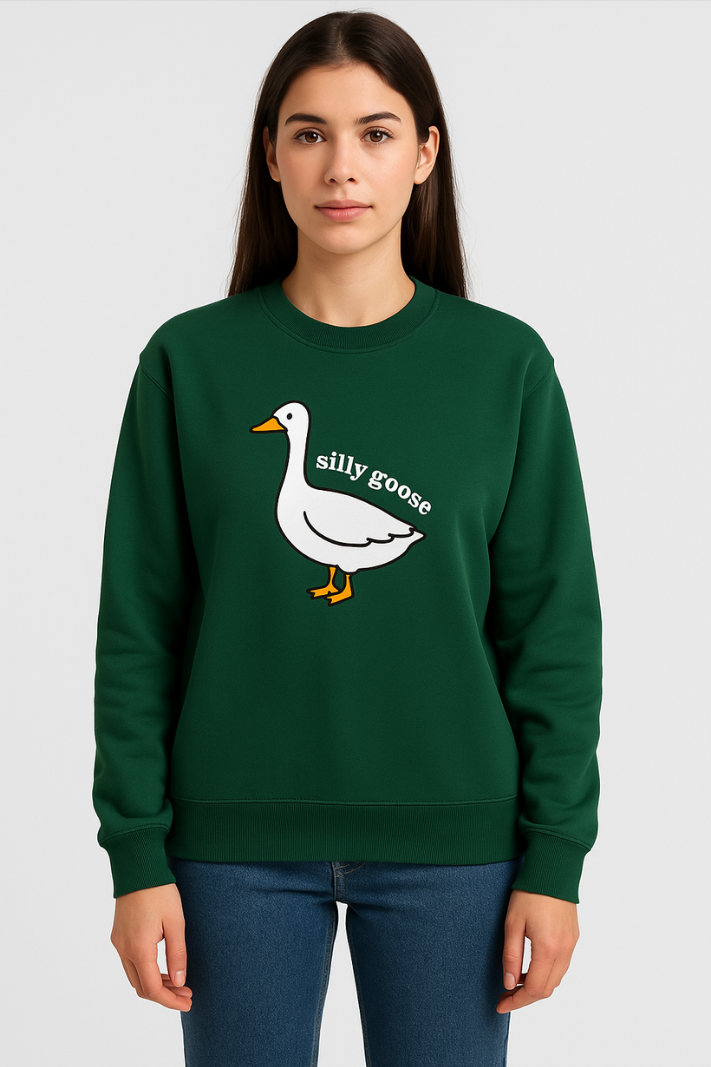 Malou - Confortável 'Silly Goose' Sweater