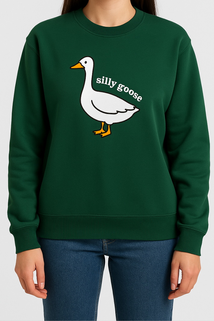 Malou - Confortável 'Silly Goose' Sweater