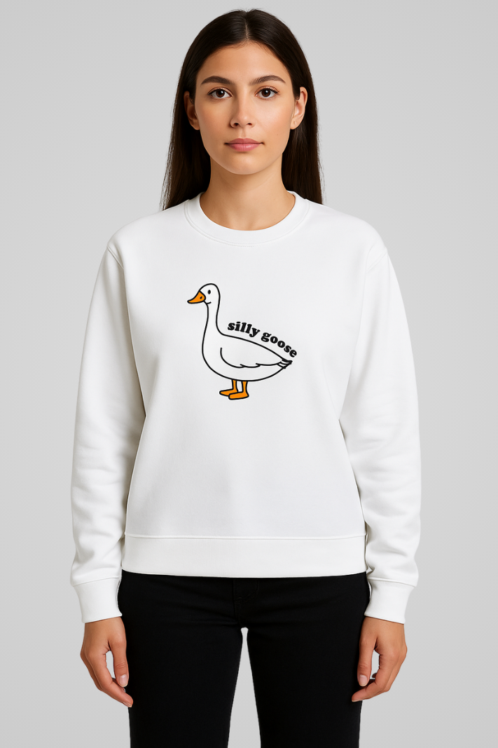 Malou - Confortável 'Silly Goose' Sweater