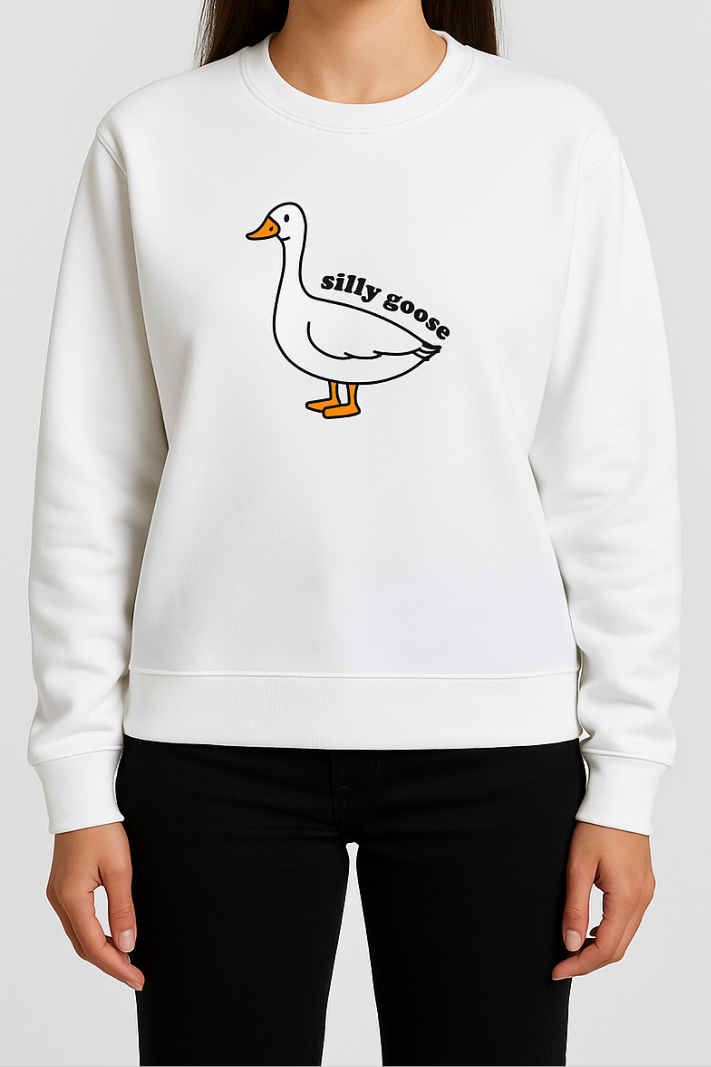 Malou - Confortável 'Silly Goose' Sweater