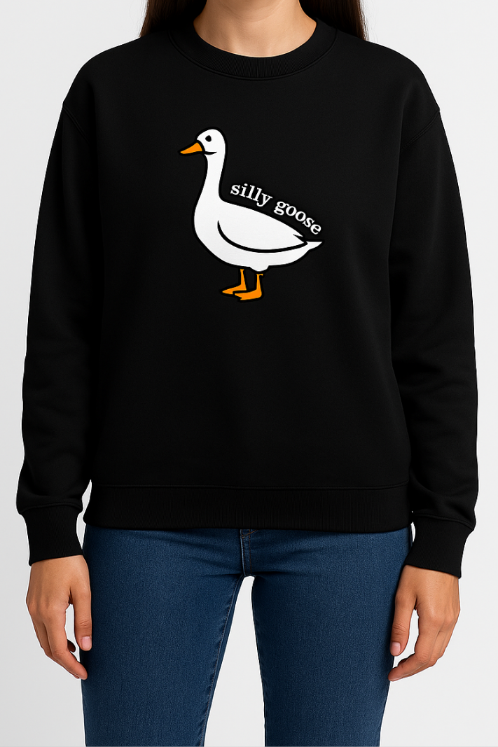 Malou - Confortável 'Silly Goose' Sweater