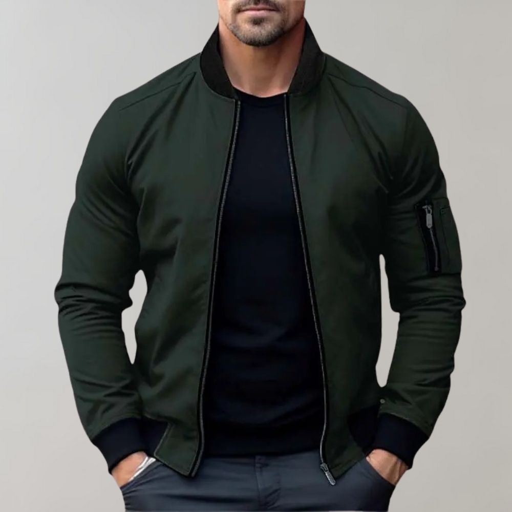 THOM - Casaco Bomber Leve e Versátil Masculino, Ideal para Todas as Estações