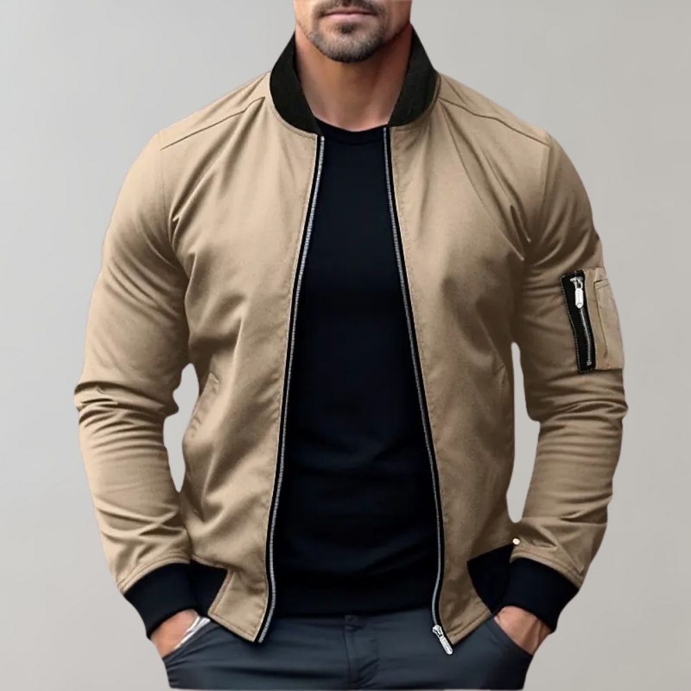 THOM - Casaco Bomber Leve e Versátil Masculino, Ideal para Todas as Estações