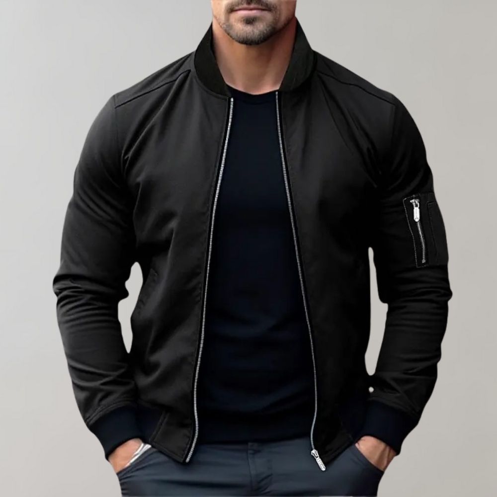THOM - Casaco Bomber Leve e Versátil Masculino, Ideal para Todas as Estações